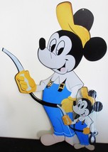 Mickey Gas Attendent Laser Cut Metal Sign 42&quot; - €298,35 EUR