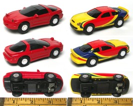 2 Artin 1/43 scale Ford Taurus vs GM Pontiac Firebird Slot Race Car PAIR of Cars - $16.99