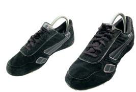 L.A. Gear Womens Tennis Shoes Track Athletic Running Sneakers Black Silv... - $11.55
