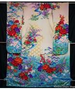 High Quality Chirimen Kakeshita - Wedding Kimono Long Japanese Bridal Dress Gown - $290.00