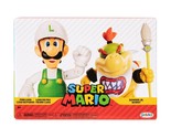 Nintendo 4&quot; Action Figure 2 Pack: Fire Luigi Vs. Bowser Jr. , Blue - $35.99