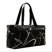 Mali + Lili Weekender Bag in Black Abstract Brand New MSRP $128 - $49.99
