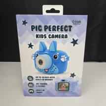 G-Kidz Pic Perfect Kids Camera 50 Pictures Frames Filters Games Blue NEW Sealed - £13.89 GBP