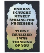 Love Note Any Occasion Greeting Cards 2154C I Caught Myself Smiling Frie... - $1.99