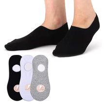 3 Pk Mens No Show Socks Non Slip Foot Cover Invisible Boat Liner Footies... - £13.28 GBP