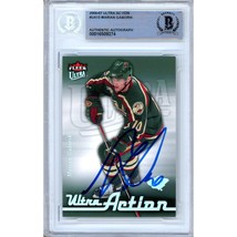 Marian Gaborik Minnesota Wild Auto 2006-07 Ultra Hockey BAS Auth Autograph Slab - £53.35 GBP