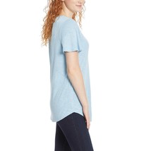 Jessica Simpson Women&#39;s Plus Size XXL Blue Flutter Short Sleeve Shirt To... - £9.86 GBP