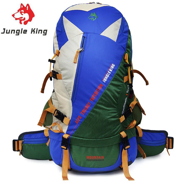   50L new high-capacity lightweight nylon backpack outdoor professional mountain - $130.74