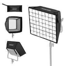 NEEWER 12.2&#39;&#39;x 11.4&#39;&#39;Foldable Photo Video Studio Softbox Diffuser&amp;Grid&amp;Bag - £60.66 GBP