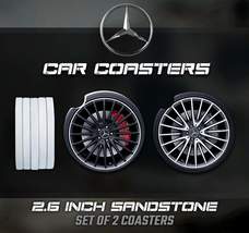 Mercedes Car Coasters, Mercedes Accessories, Mercedes Car Coaster - £7.87 GBP
