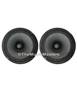 Pair 6.5 inch Full-Range Speaker Bass Mid Woofer 8 ohm Home Stereo Sound... - $49.87