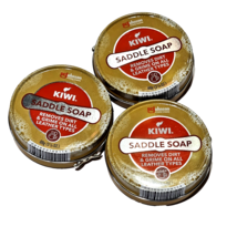 3 Pack Scjohnson Kiwi Saddle Soap Removes Dirt &amp; Grime On All Leather Types - $25.99