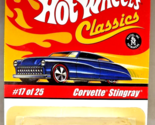 2004 Hot Wheels Classics Series 1 17/25 CORVETTE STINGRAY Orange w/GDYR ... - £14.15 GBP