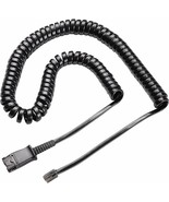 Plantronics 26716-01 Coil Cord U10 QD to Modular plug Headset Amp adapte... - $527.88 MXN