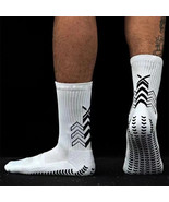 1Pair Football Grip Socks Anti Slip Sock Sports Non Slip Socks Mid Calf ... - $8.28 CAD