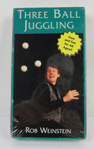 NEW Three Ball Juggling How to Rob Weinstein (VHS, 1995) Factory Sealed - £13.19 GBP
