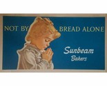 1976 Sunbeam Bread Store Window Sign New Old Stock Vintage WS - $16.99