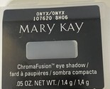 NeW Mary Kay ChromaFusion Eyeshadow Shade ONYX Smoky Black Powder Eye Sh... - $12.99