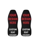 Custom Polyester Car Seat Covers Personalized Cover - $72.15