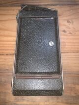 Vintage Six-16 Kodak Brown Art Deco Octagonal Face Folding Camera - $88.11