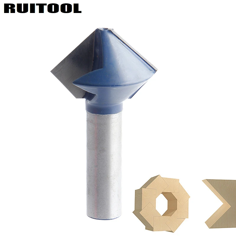 1/2&#39;&#39; Shank Tenon Cutter 8 Polygons Router Bit  Cutter Processing For Carpenter  - £207.32 GBP