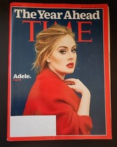 Time Magazine December 28, 2015 - January 4, 2016 Adele The Year Ahead B5:200 - £4.33 GBP