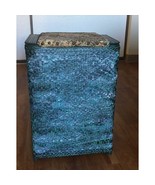 1940&#39;s Wicker Hamper Artist Altered - $183.15