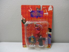 The Hunchback of Notre Dame Figures 3 Piece Set Disney/Mattel 1996 NEW - $12.86