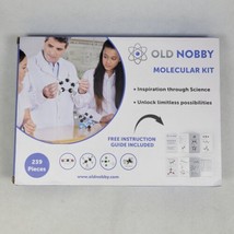 OLD NOBBY Organic Chemistry Molecular Model Kit (239 Pieces) with Learni... - £22.77 GBP