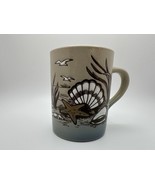 Vintage Down East Sealife Coffee Mug 3 7/8 inches NB4 - $225.42 MXN