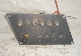 1986 Caribbean 19&#39; Boat w 140 HP OMC 3.0L Switch &amp; Fuse Panel - $8.99