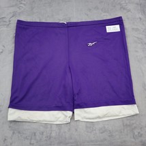 Reebok Shorts Mens L Purple Jersey Tie On Waist Athletic Active Pull On Bottoms - £17.91 GBP