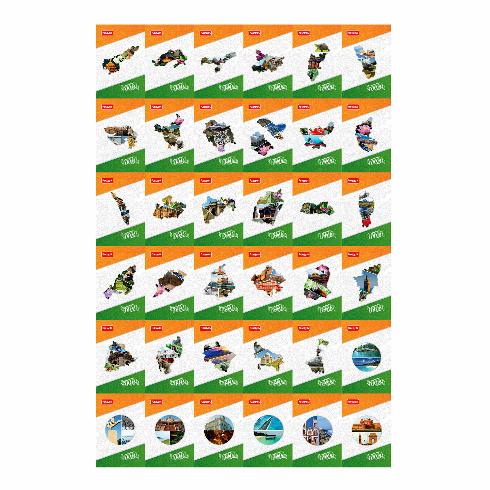 Funskool DISCOVER INDIA Jigsaw Puzzles Age 5+ For kids and adults both FREE SHIP Item image 7