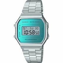 Men&#39;s Watch Casio A168WEM-2EF Silver (S0442971) - £52.65 GBP