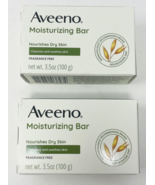 Lot of 2 Aveeno Moisturizing Soap Bar Fragrance Free 3.5oz - €17,19 EUR