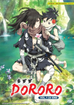 Dvd Dororo Vol.1-24 End English Dubbed All Region Freeship - £47.25 GBP