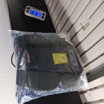 QMack Womens Blazer Jacket White & Blue Floral Collared Two Button Coat - Size 6 image 8