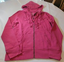 G.H.Bass &amp; Company Women&#39;s Ladies Long Sleeve Hoodie Jacket Lilac Rose M NWT NEW - £31.16 GBP