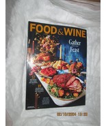 Food &amp; Wine Magazine Nov. 2023 NEW - $13.67 CAD