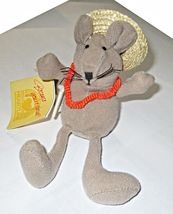 Heartline  Danno the Mouse Hawaiian Souvenir with Tag 5&quot; Long - $5.00