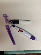 Medical Accessory Badge Reel Bundle - Pen - Highlighter -  Marker - Purple - £9.10 GBP