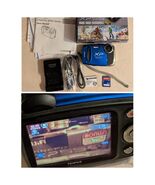 Fujifilm FinePix XP55 WM 14 MP Blue Digital Camera Water Proof Box Working - $82.11