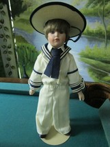 DANBURY MINT PRINCE WILLIAM OF ENGLAND 13&quot; DOLL BOY ORIGINAL NEW  - £79.03 GBP