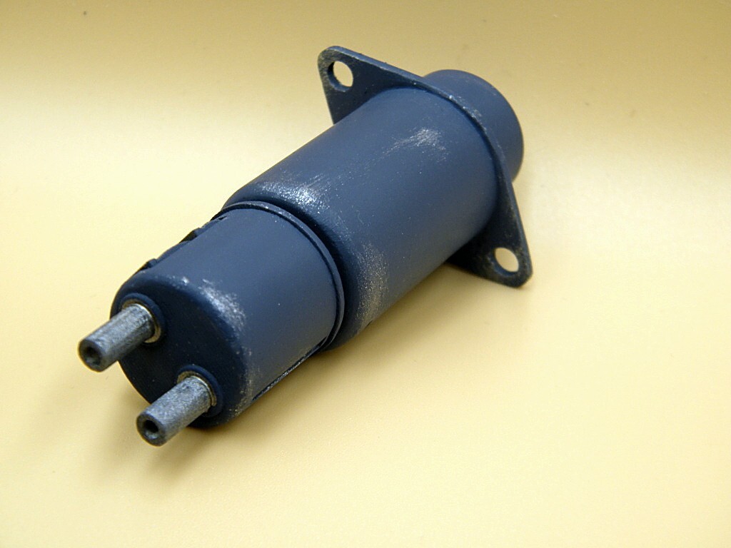 WW2 German Luftwaffe aircraft cockpit white warning lamp - plastic replica Item image 3