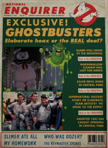 1984 Ghostbusters National Enquirer Poster/Print Venkman Egon Ray  - $3.22