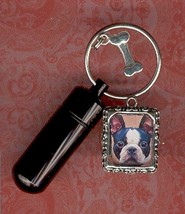 PKL,Cat,Dog ID,Photo,Black,Gothic,Pet Urn,Cat,Key Chain Urn - £7.51 GBP