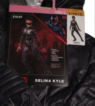 DC The Batman Selina Kyle 3 Piece Girls Costume Size Large 10 12 Rubies ... - £13.81 GBP