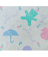 Vintage American Greetings Retro Baby Shower Unisex Gift Wrap Paper New A17 - £7.82 GBP