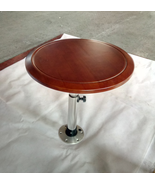 Varnished Oak Round Table Top 550mm Caravan RV Motorhome Marine Boat - $360.86 CAD+