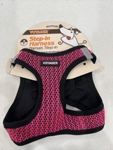 Voyager Step In Dog Harness Small Chest Size 14-17 Inches Pink Mesh Nice! - £10.23 GBP